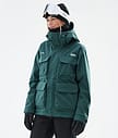 Dope Zenith W Veste Snowboard Femme Bottle Green