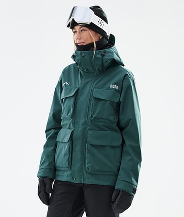 Dope Zenith W Ski Jacket Women Bottle Green