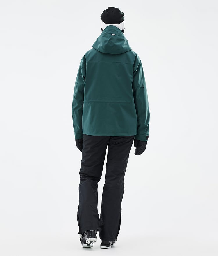 Dope Zenith W Ski jas Dames Bottle Green, Afbeelding 4 van 10