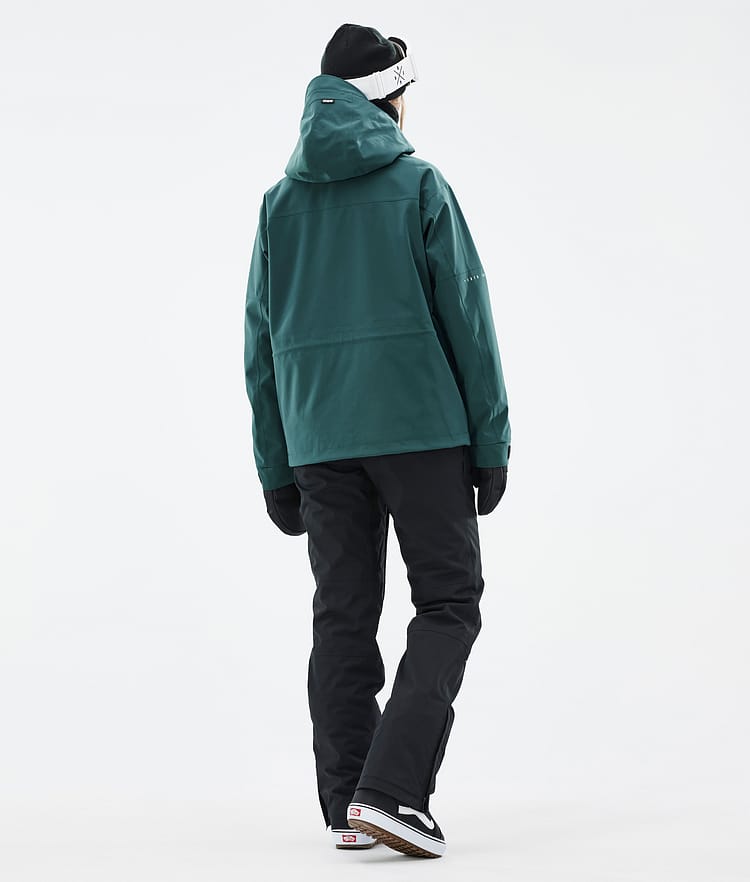 Dope Zenith W Snowboard jas Dames Bottle Green, Afbeelding 4 van 10