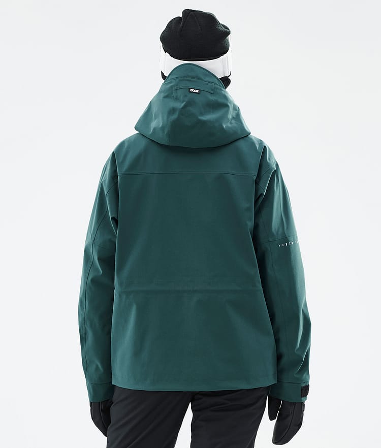 Dope Zenith W Snowboard jas Dames Bottle Green, Afbeelding 6 van 10