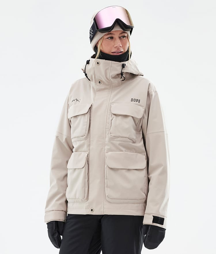 Dope Zenith W Skijacke Damen Sand, Bild 1 von 10