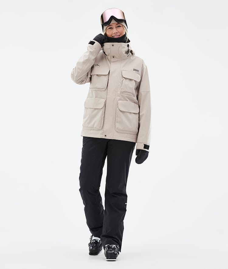 Dope Zenith W Veste de Ski Femme Sand, Image 3 sur 10