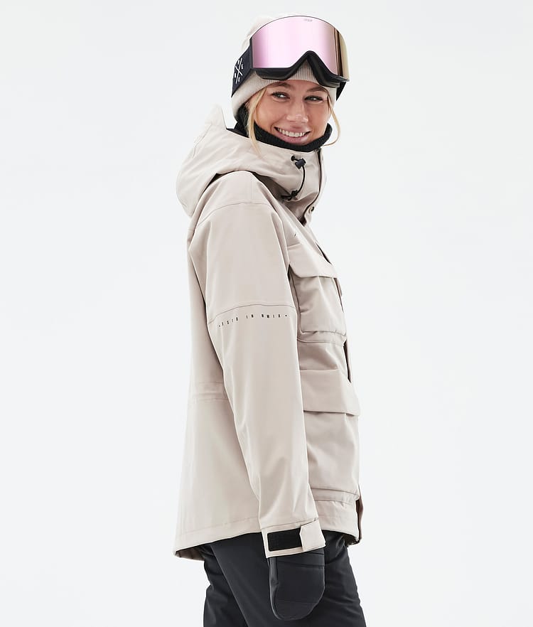Dope Zenith W Snowboard jas Dames Sand, Afbeelding 5 van 10