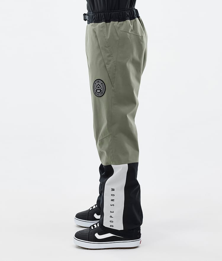 Dope Blizzard Track Snowboard Broek Heren Greenish/Light Grey/Black/Blue Steel, Afbeelding 3 van 5
