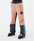 Dope Blizzard Track W Pantalon de Ski Femme Faded Peach/Blue Steel/Black/Metal Blue, Image 1 sur 5