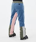 Dope Blizzard Track W Ski Pants Women Blue Steel/Light Grey/Soft Pink/Greenish