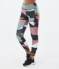 Dope Lofty Tech Leggings Donna Shards Gold Muted Pink, Immagine 1 di 8