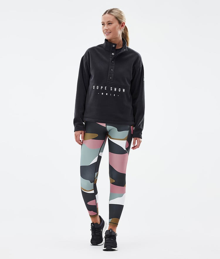 Dope Lofty Tech Leggings Dames Shards Gold Muted Pink, Afbeelding 3 van 8