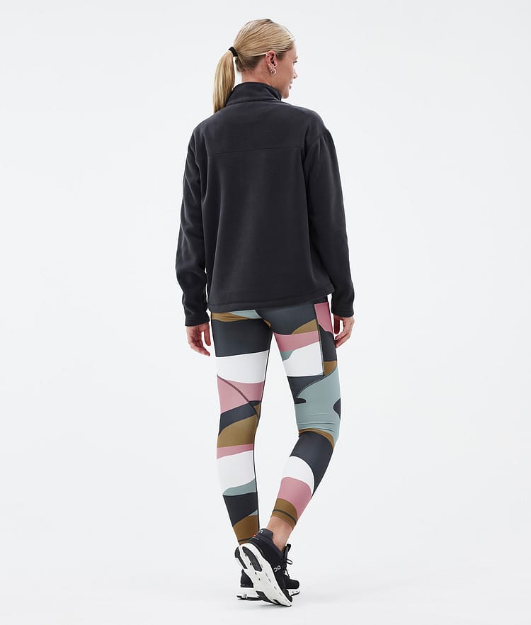 Dope Lofty Tech Legginsy Kobiety Shards Gold Muted Pink, Zdjęcie 4 z 8