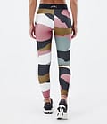 Dope Razor Leggings Donna Shards Gold Muted Pink