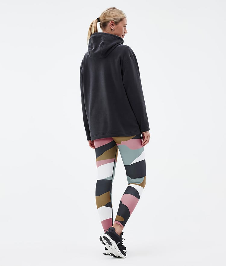 Dope Razor Leggings Women Shards Gold Muted Pink, Image 4 of 7