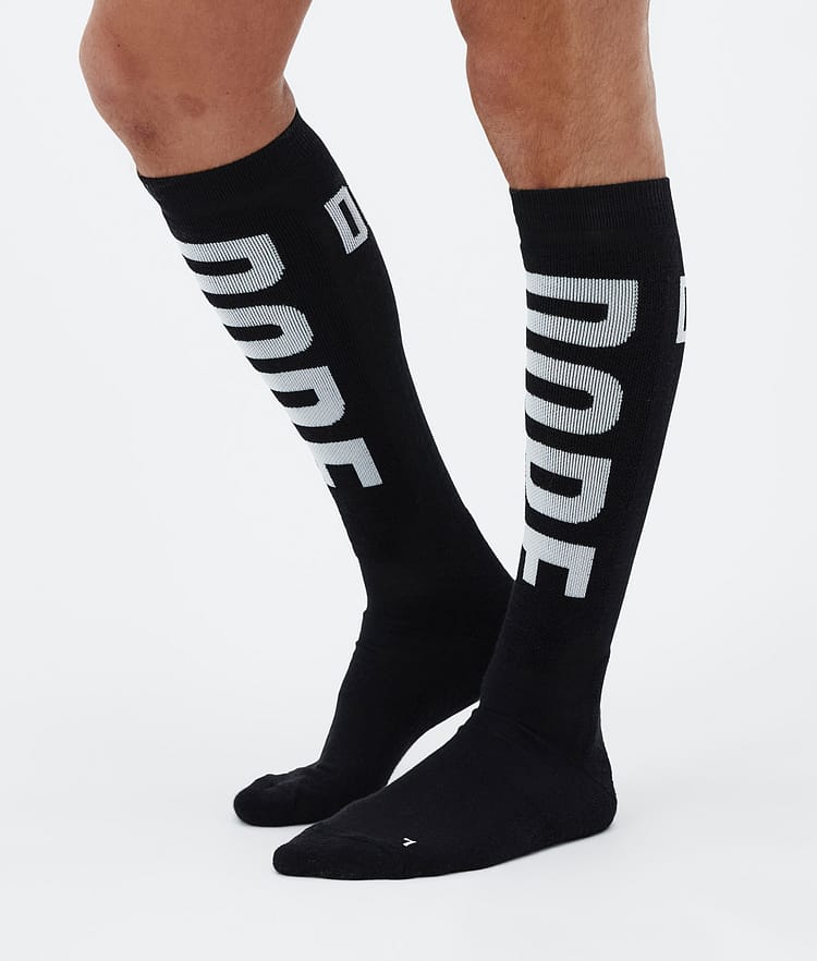 Dope Essential 2023 Ski Socks Black, Image 2 of 3