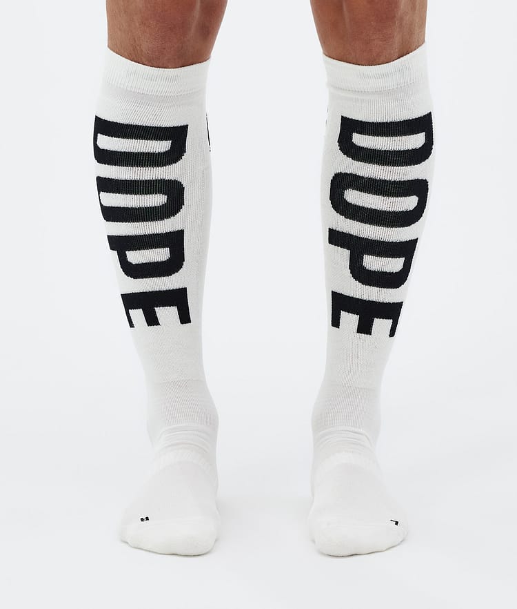 Dope Essential Calcetines para esquí Hombre White - Blanco