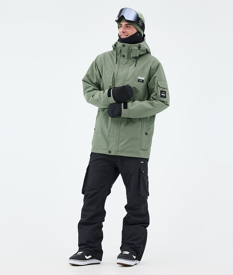Dope Adept Snowboard Jacket Men Moss Green, Image 3 of 10