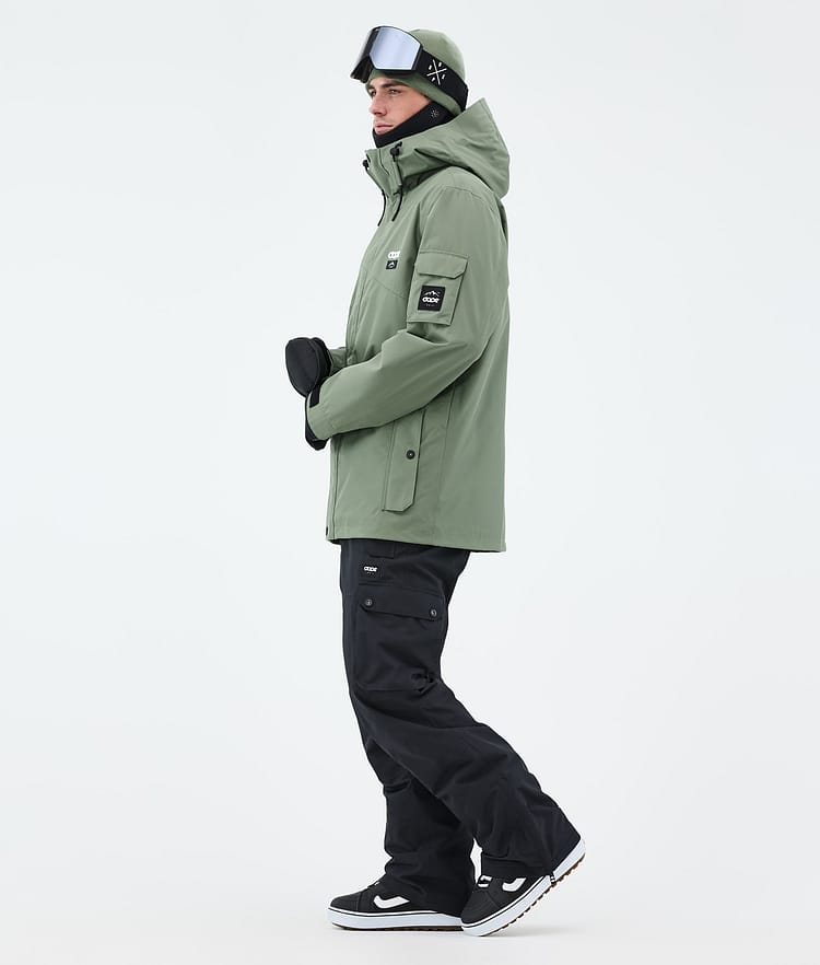 Dope Adept Snowboard Jacket Men Moss Green, Image 4 of 10