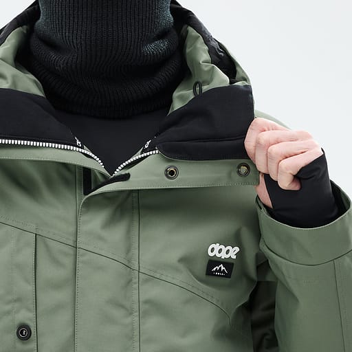 Front Zipper with Double Plackets Main Product Details Image,