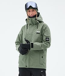 Dope Adept W Snowboard Jacket Women Moss Green