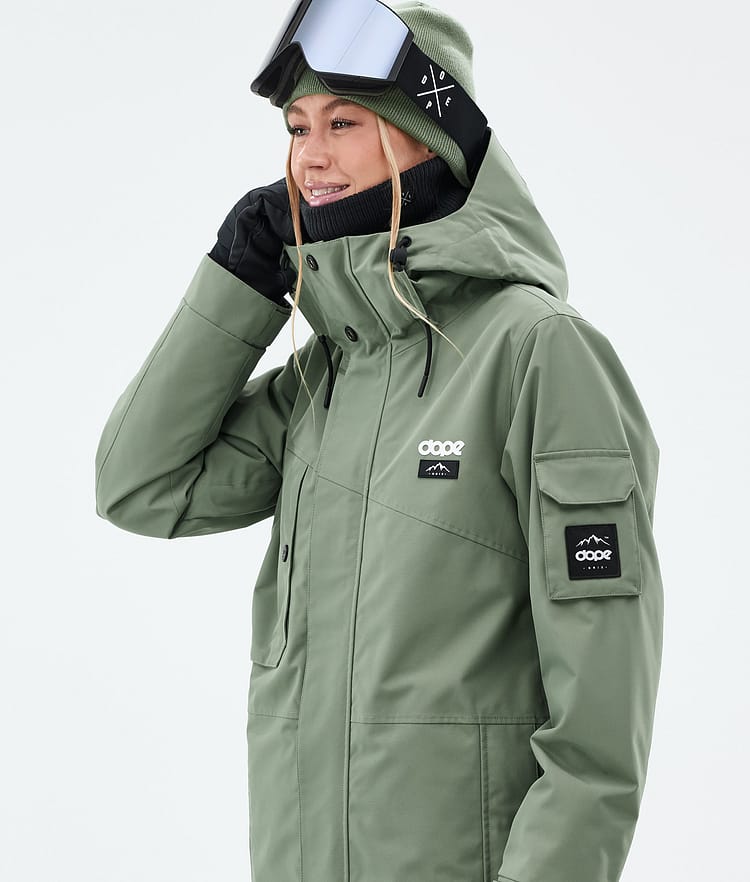 Dope Adept W Giacca Snowboard Donna Moss Green, Immagine 2 di 10