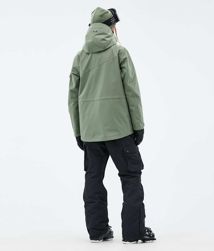 Dope Adept W Ski jas Dames Moss Green, Afbeelding 5 van 10