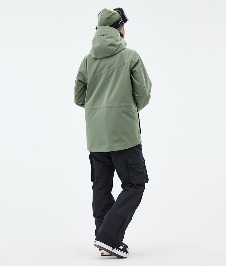 Dope Adept W Giacca Snowboard Donna Moss Green, Immagine 5 di 10