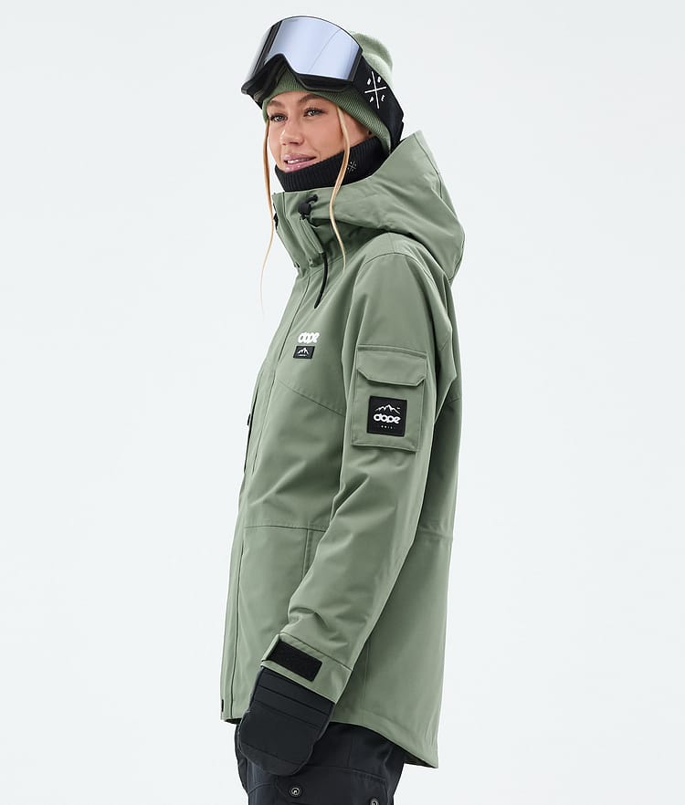 Dope Adept W Giacca Snowboard Donna Moss Green, Immagine 6 di 10