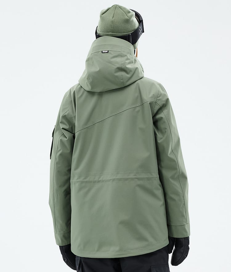 Dope Adept W Giacca Snowboard Donna Moss Green, Immagine 7 di 10