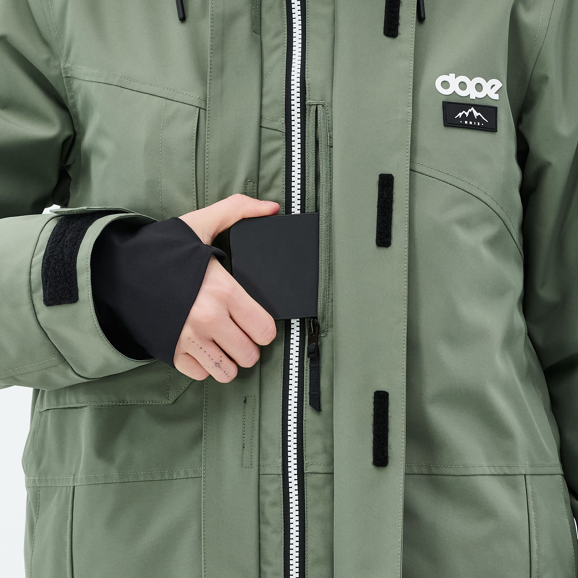 Dope Adept W Snowboard Jacket Women Moss Green | Ridestore.com
