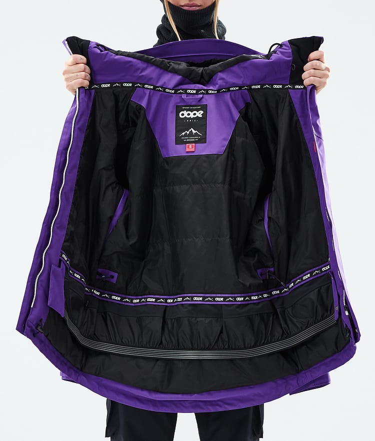 Dope Adept W Snowboard Jacket Women Vivid Purple, Image 10 of 10