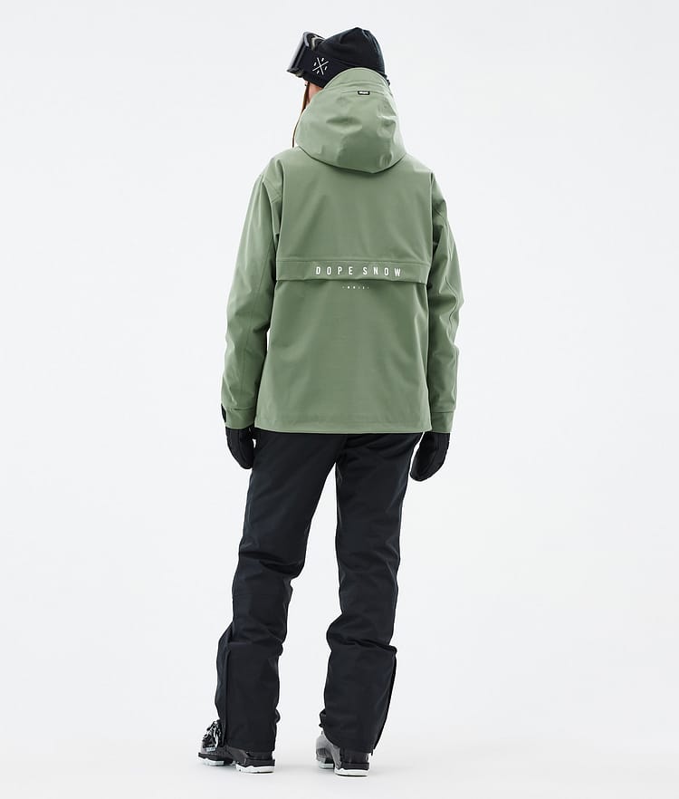 Dope Legacy W Ski jas Dames Moss Green, Afbeelding 4 van 8