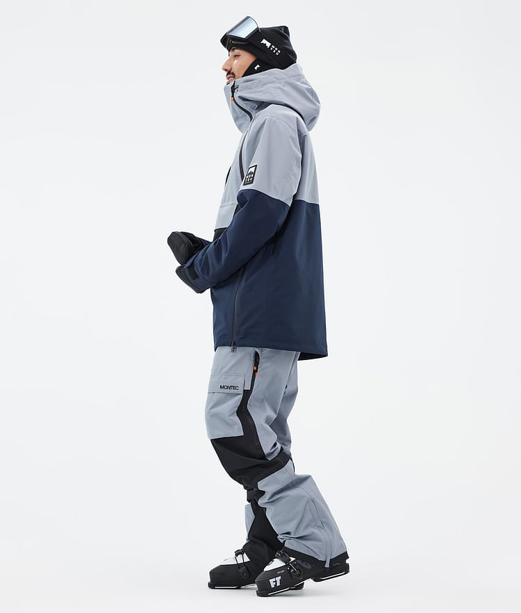 Montec Doom Ski jas Heren Soft Blue/Black/Dark Blue, Afbeelding 5 van 12