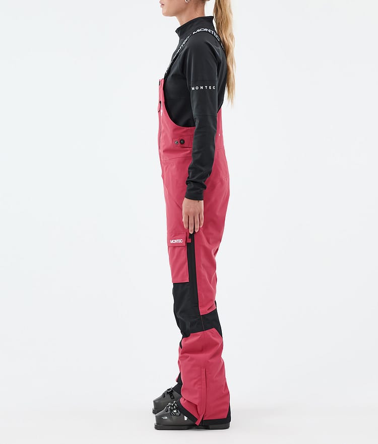 Montec Fawk W Skibroek Dames Light Red/Black, Afbeelding 2 van 6