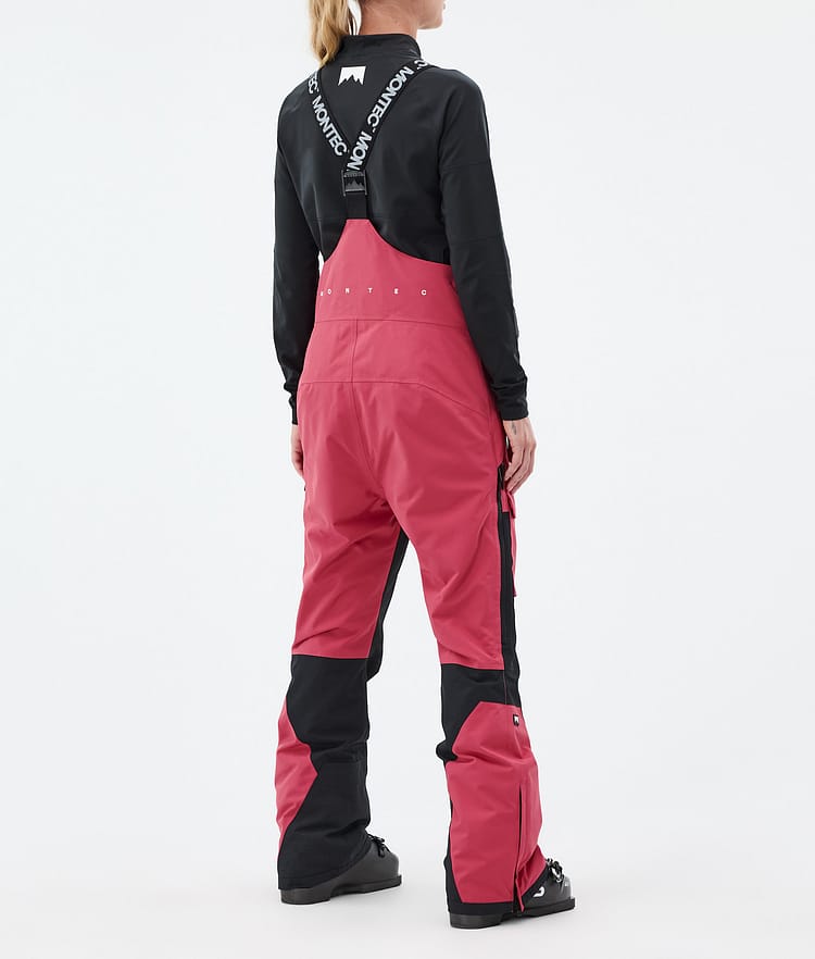 Montec Fawk W Skibroek Dames Light Red/Black, Afbeelding 3 van 6