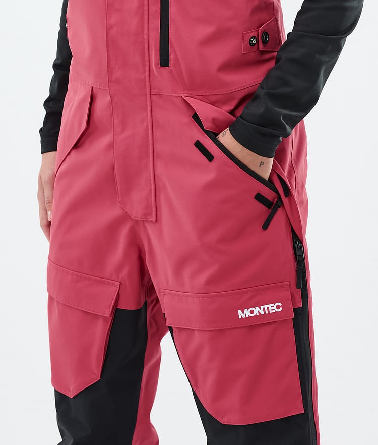 Montec Fawk W Snowboard Broek Dames Light Red/Black, Afbeelding 4 van 6