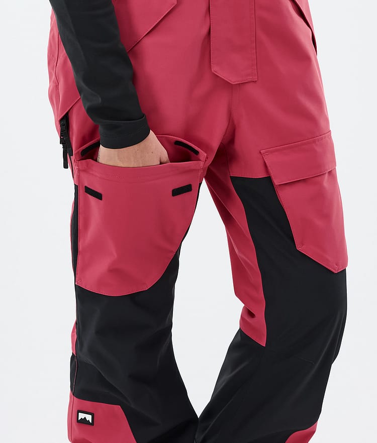 Montec Fawk W Snowboard Broek Dames Light Red/Black, Afbeelding 6 van 6