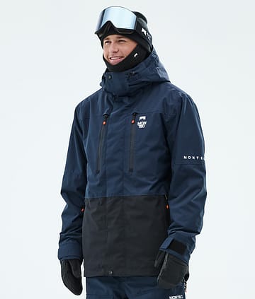 Montec Fawk Kurtka Snowboardowa Dark Blue/Black
