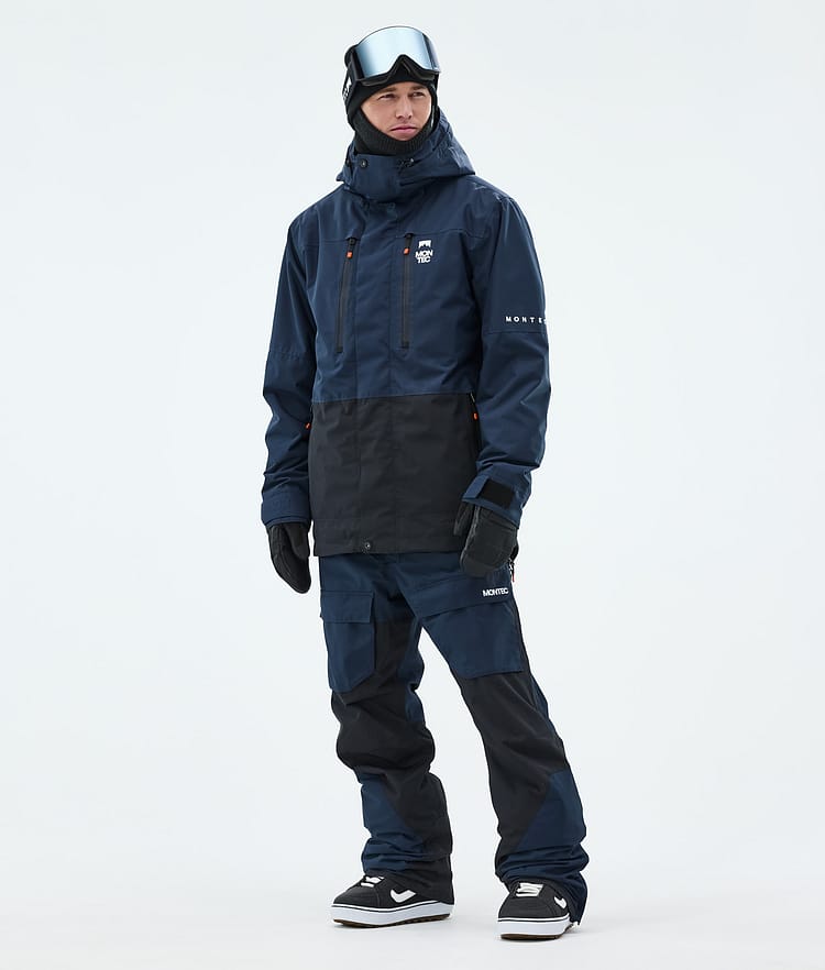 Montec Fawk Snowboard jas Heren Dark Blue/Black, Afbeelding 2 van 2
