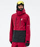 Fawk Snowboard Jacket Men Deep Red/Black from review by Adey