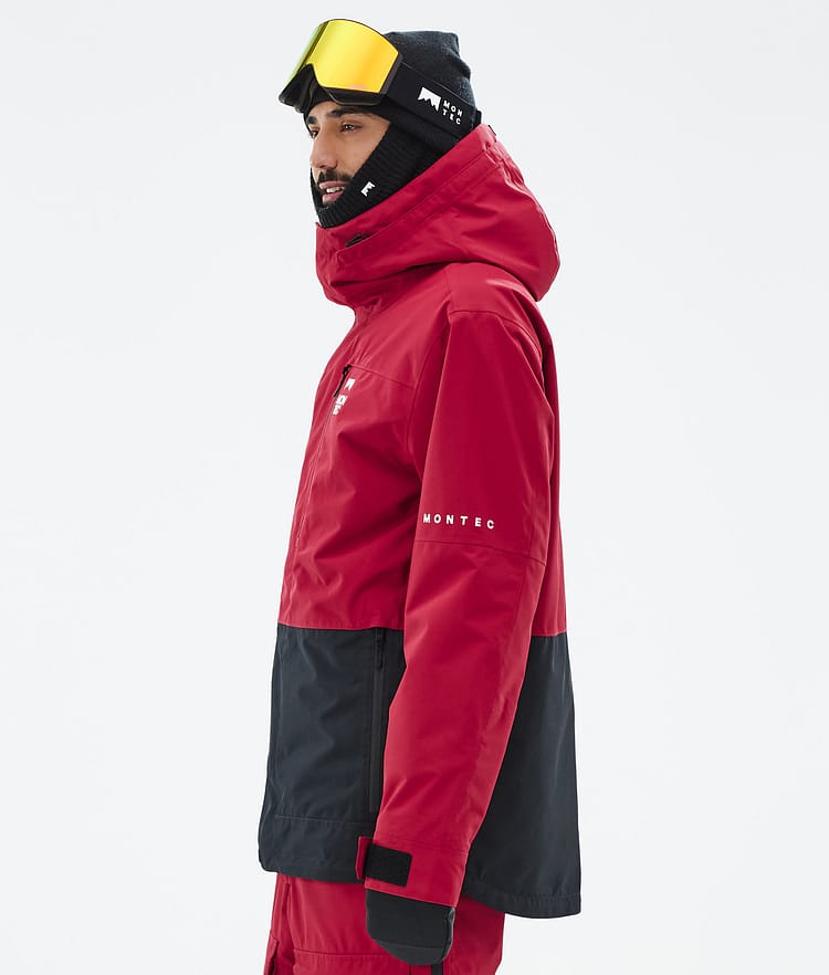 Montec Fawk Snowboard jas Heren Deep Red/Black, Afbeelding 6 van 10
