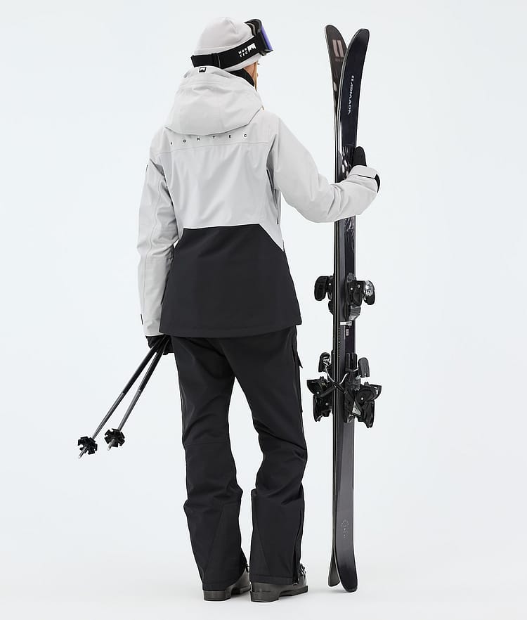 Montec Moss W Veste de Ski Femme Light Grey/Black, Image 3 of 9