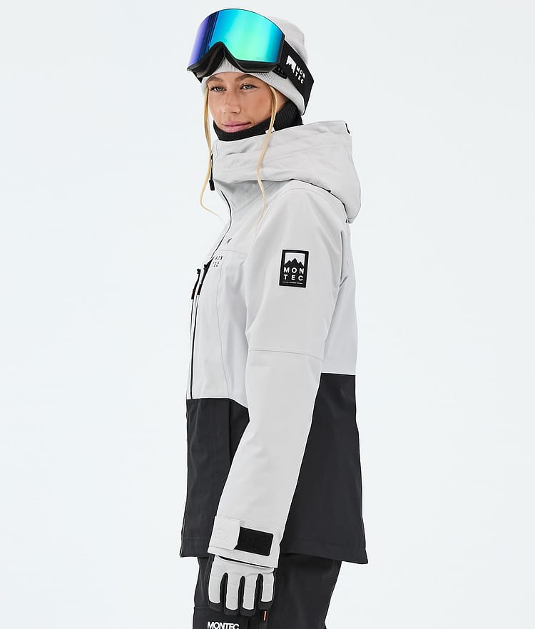 Montec Moss W Veste Snowboard Femme Light Grey/Black, Image 5 of 9
