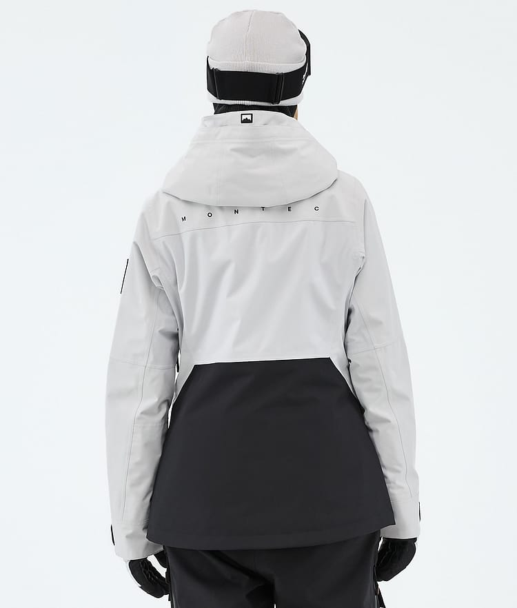 Montec Moss W Veste Snowboard Femme Light Grey/Black, Image 6 of 9