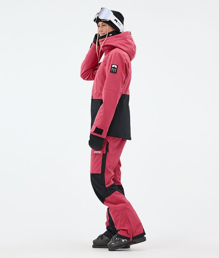 Montec Moss W Ski jas Dames Light Red/Black, Afbeelding 4 van 10