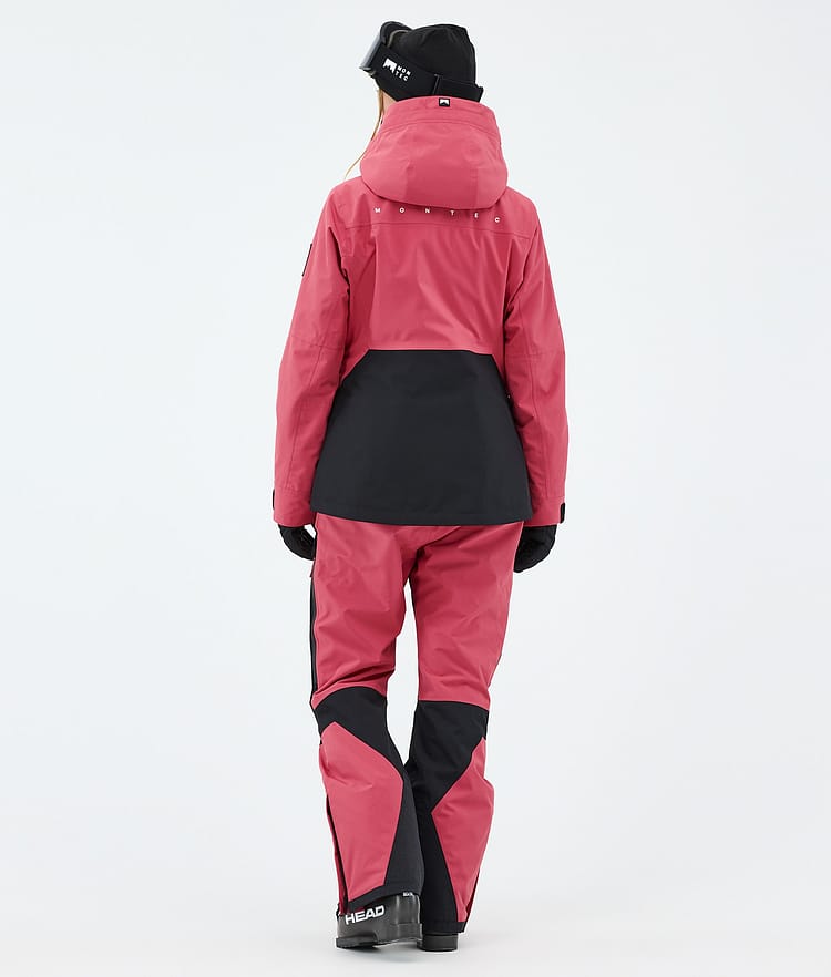 Montec Moss W Veste de Ski Femme Light Red/Black, Image 3 of 9