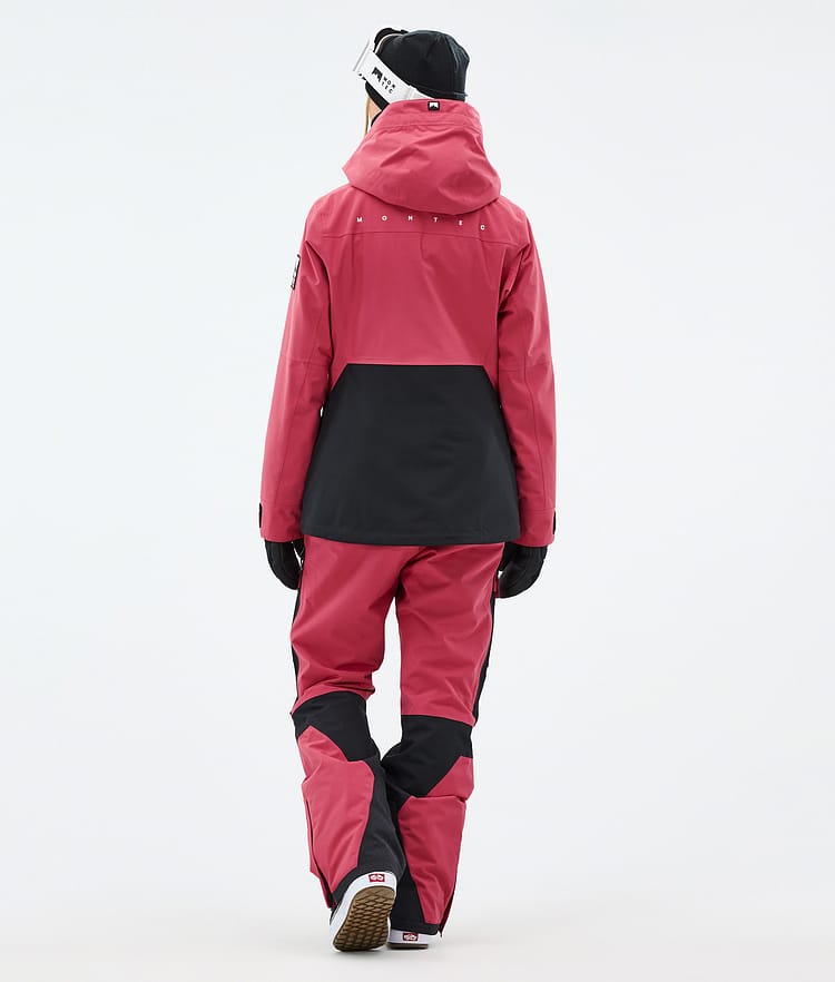 Montec Moss W Snowboard jas Dames Light Red/Black, Afbeelding 5 van 10