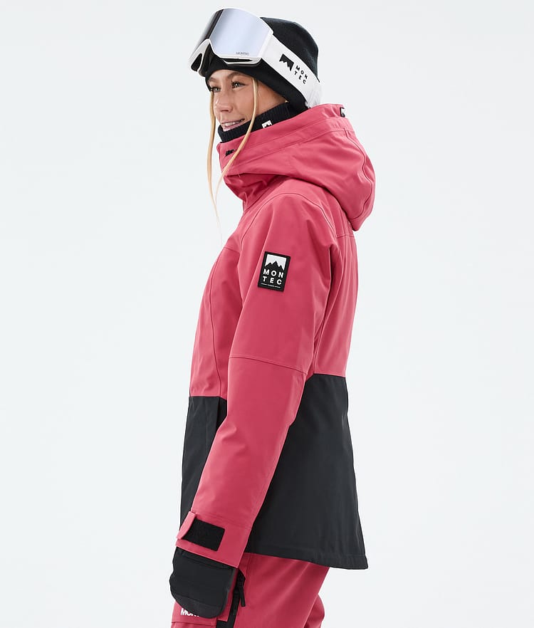 Montec Moss W Snowboard jas Dames Light Red/Black, Afbeelding 6 van 10