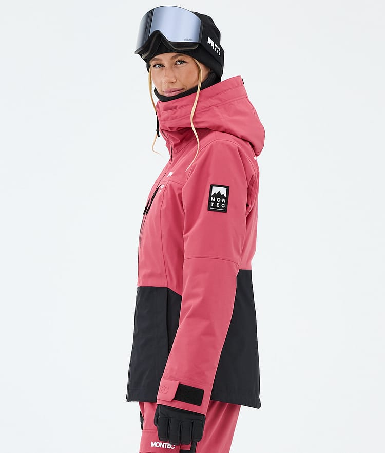 Montec Moss W Veste Snowboard Femme Light Red/Black, Image 5 of 9