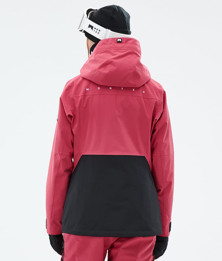 Montec Moss W Snowboard jas Dames Light Red/Black, Afbeelding 7 van 10