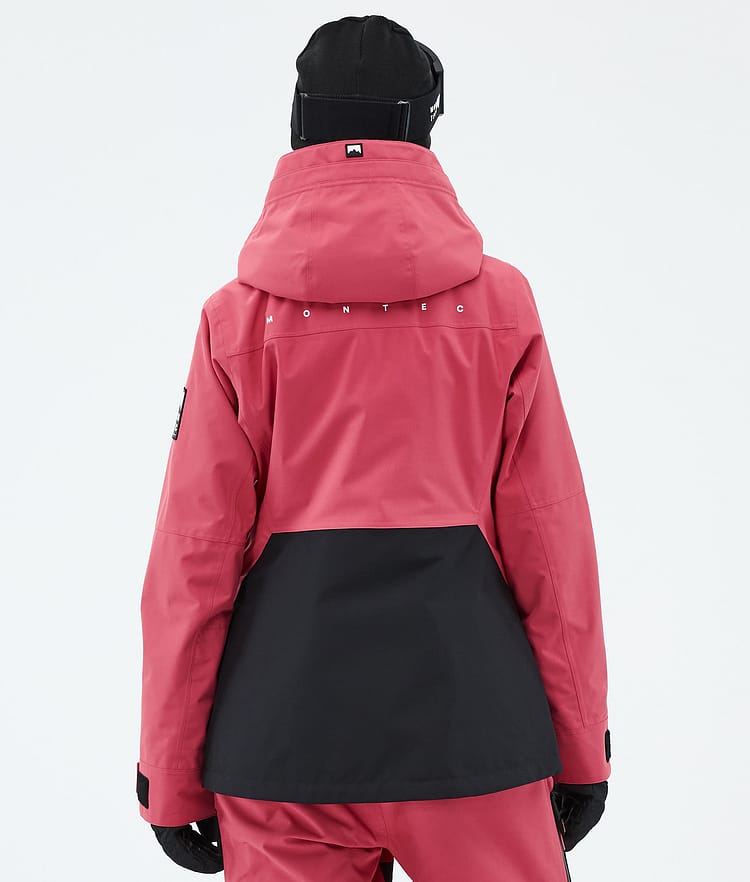 Montec Moss W Veste Snowboard Femme Light Red/Black, Image 6 of 9