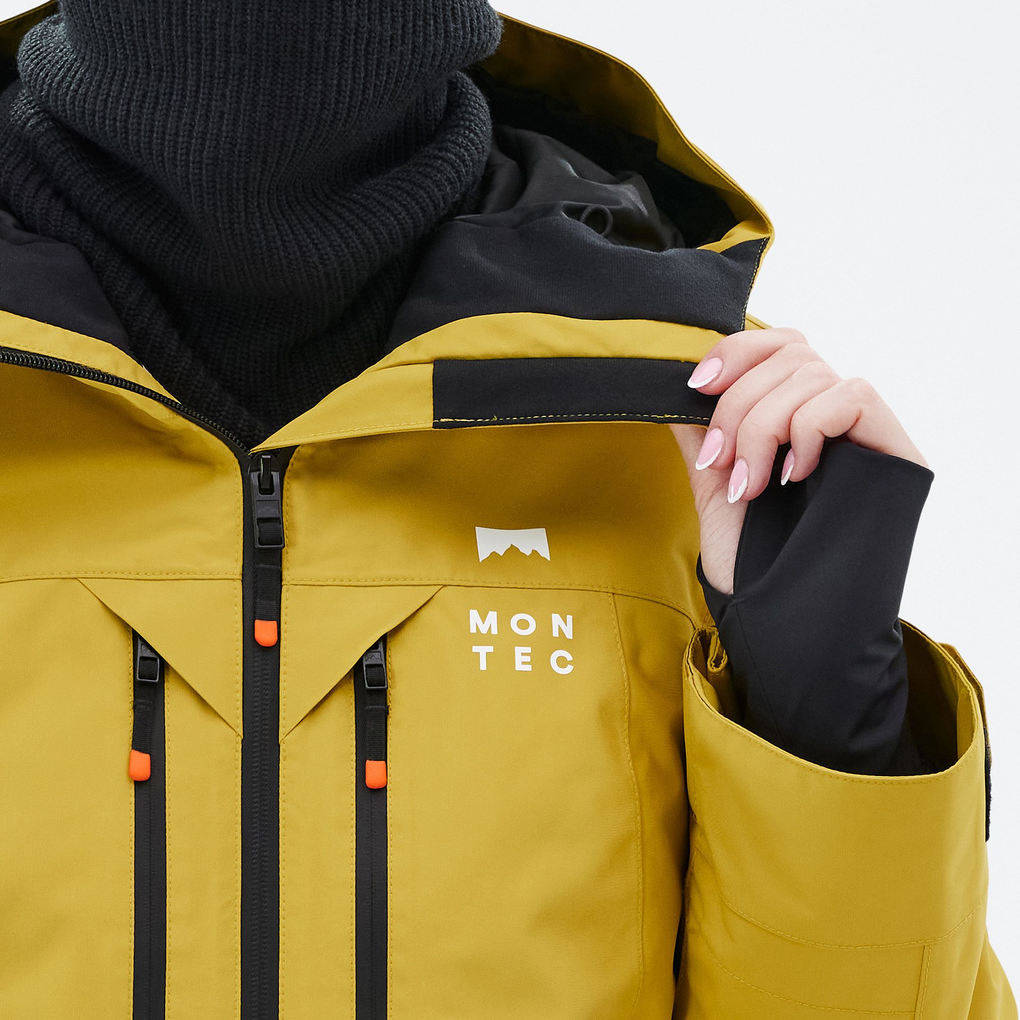 Montec Moss W Snowboard Jacket Women Yellow/Black | Ridestore.com